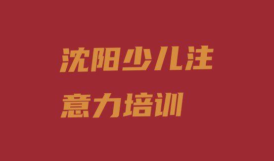 十大沈阳大东区孩子学习能力哪里可以找孩子学习能力培训班排名排行榜