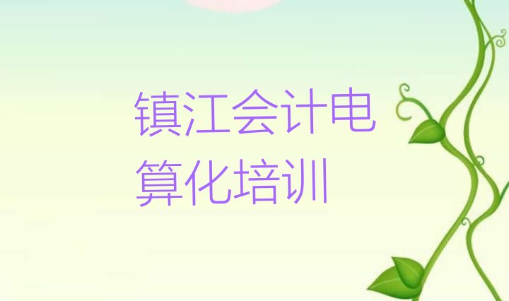 十大2024年镇江润州区正规会计电算化培训学校(镇江润州区学校会计电算化培训费用)排行榜