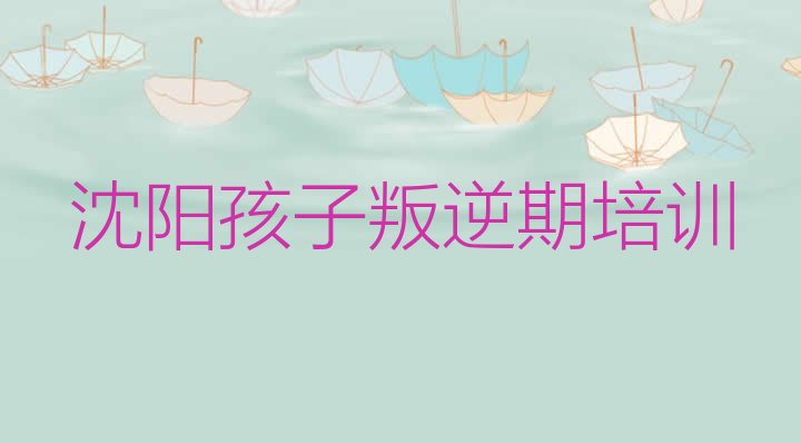 十大2024年10月沈阳排名前十的权威孩子叛逆期机构推荐 沈阳孩子叛逆期培训学校哪家好点排行榜