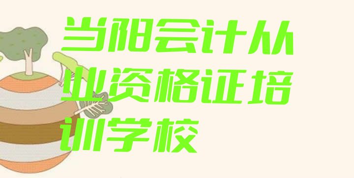 十大当阳会计从业资格证培训价格表(当阳会计从业资格证哪里会计从业资格证培训班)排行榜