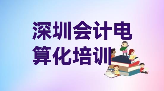 十大2024年11月深圳坪山区参加会计电算化培训班有用吗 深圳坪山区会计电算化培训大概多少钱排行榜