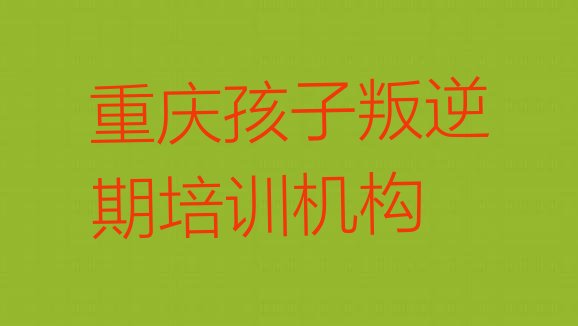 十大重庆万州区排名前十的孩子叛逆期课程辅导机构排行榜