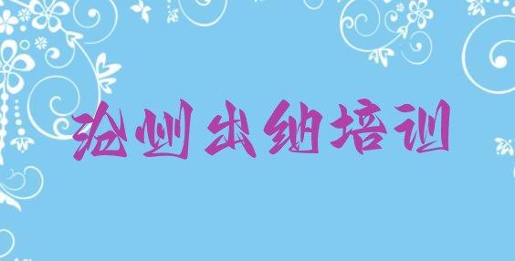 2024年沧州新华区出纳沧州新华区线下培训班一般几个月 沧州新华区出纳比较火的出纳培训课程”