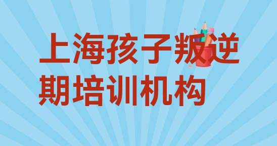 上海嘉定区孩子叛逆期培训费用多少钱”