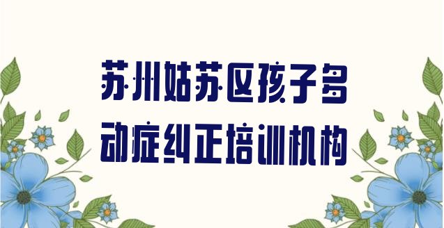 2024年苏州姑苏区孩子多动症纠正培训班的学费(苏州苏锦街道培训孩子多动症纠正要多少学费)”